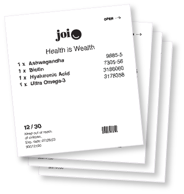 Sourced for you by you based on your biomarkers